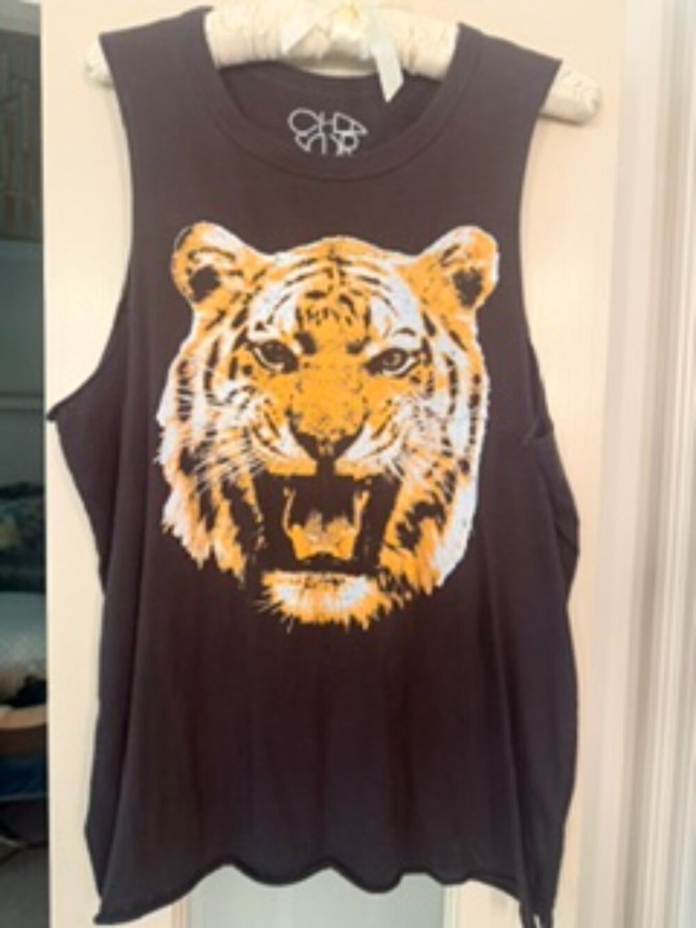 Chaser Brand - tiger graphic muscle tank top
